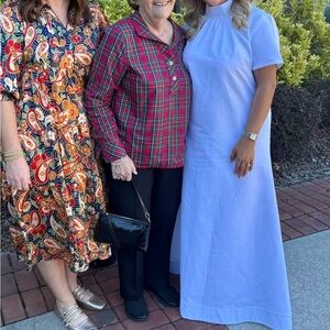 Most perfect white STAUD dress! Perfect for any bride! The back is stunning